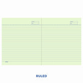 Account Books, Cash Book / Ledger Etc., R/B, Copy Size (16.5cm x 20.0cm) 17x27